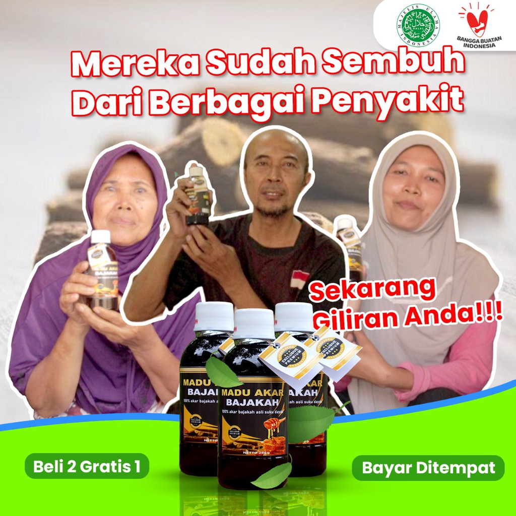 

(Beli 2 Gratis 1) Madu Akar Bajakah V-Pro 100% akar bajakah asli suku dayak