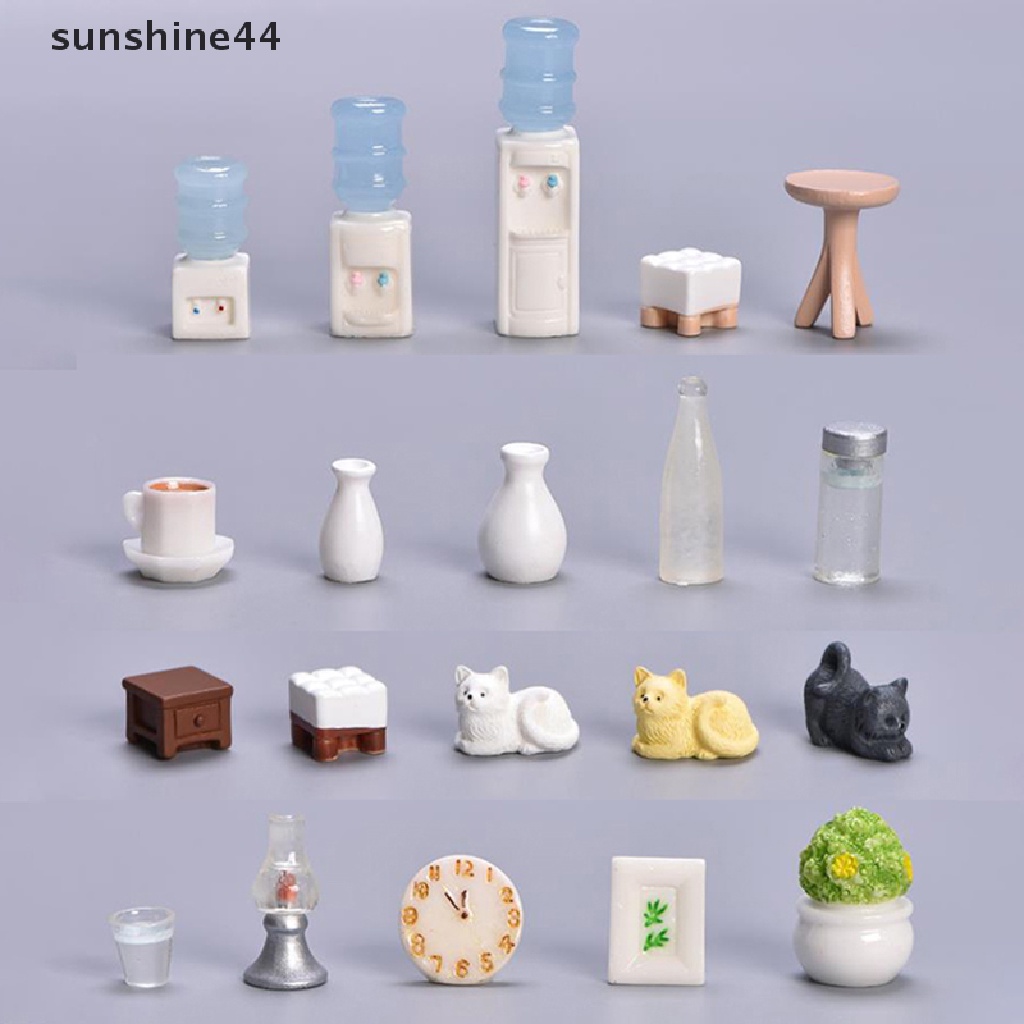 Sunshine Miniatur Rumah Peri Mini DIY Untuk Dekorasi Taman