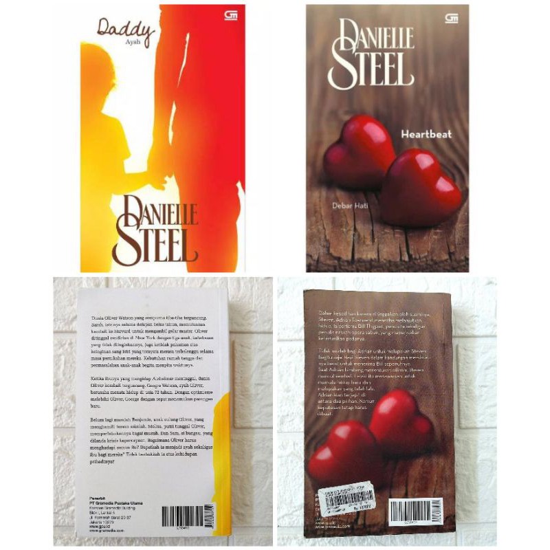 Novel Danielle Steel Daddy - Ayah / Heartbeat - Debar Hati