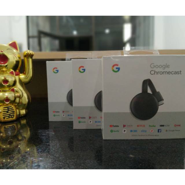 Google Chromecast 3/ Gen 3 HDMI Streamer ORIGINAL
