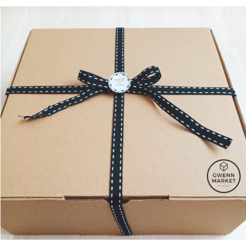 

Dus corrugated per 5pcs pizza 22x22x14 dus kue kotak kue kotak roti