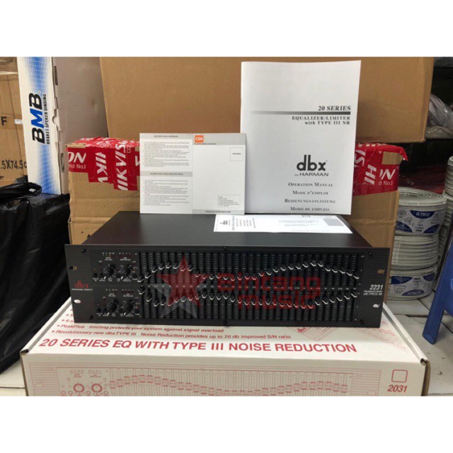 PROMO MURAH EQUALIZER DBX 2231 ORIGINAL