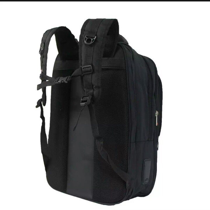 Polo Classic Tas Ransel Pria Dan Wanita Tas Punggung Backpack Original - Black