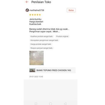 

NEW PRODUCT 1 PAKET BUMBU FRIED CHICKEN 1 KG ! 870