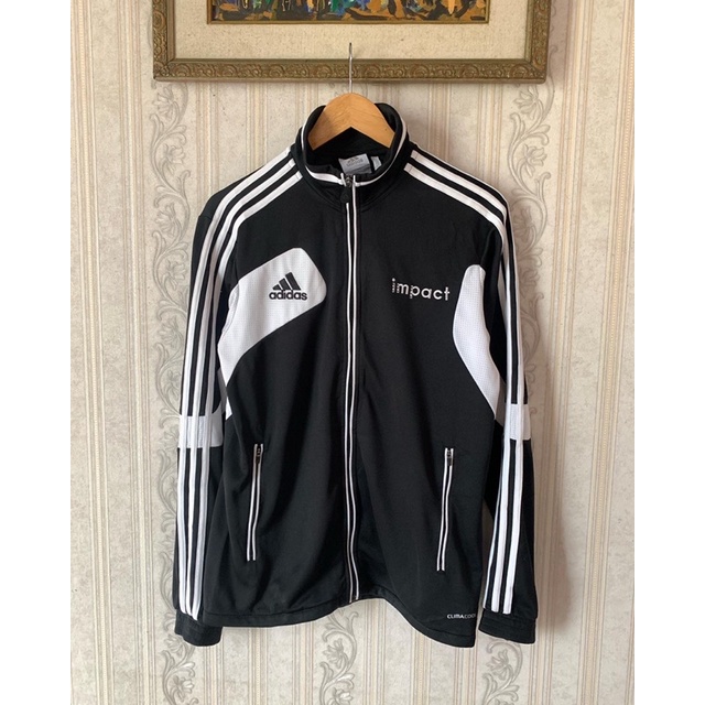 Jaket tracktop adidas big logo second original