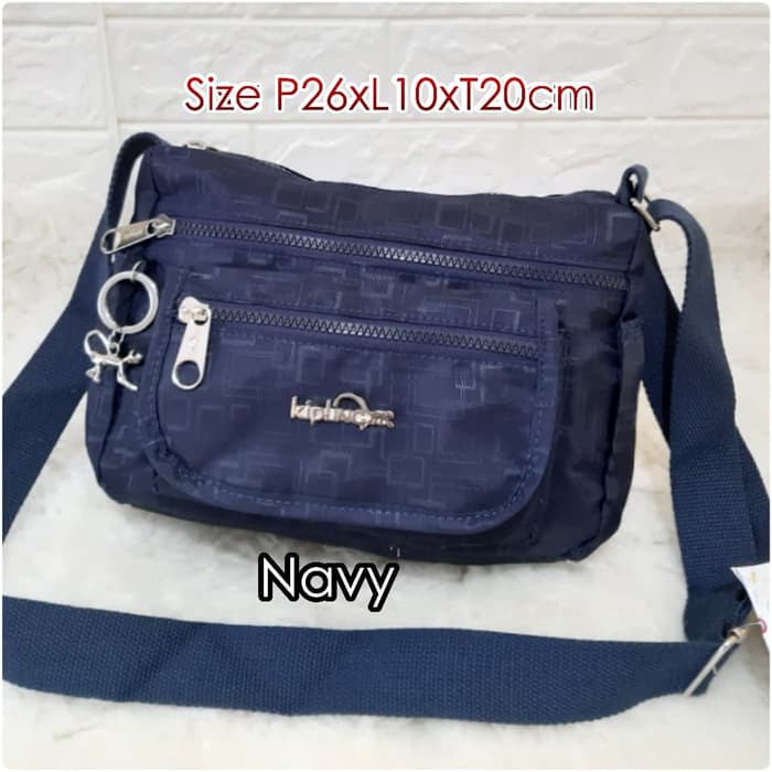 KP178 Tas Selempang Wanita Kipling Super 5slet - Biru