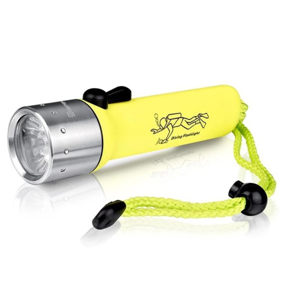Senter Selam ORIGINAL Full WaterProof diving Flashlight Senter Renang Tahan Air