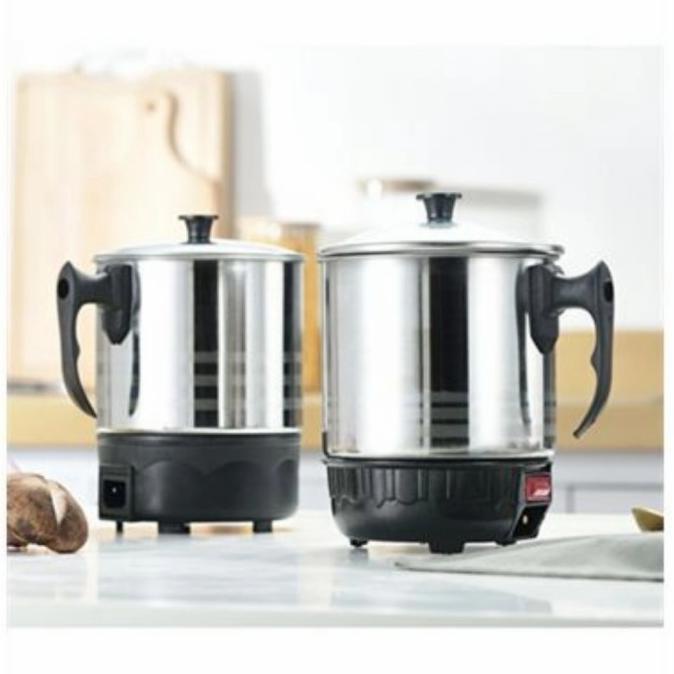 Populer] Mug Gelas Pemanas Air Teko Ceret Mini Listrik Heating - 11 Cm