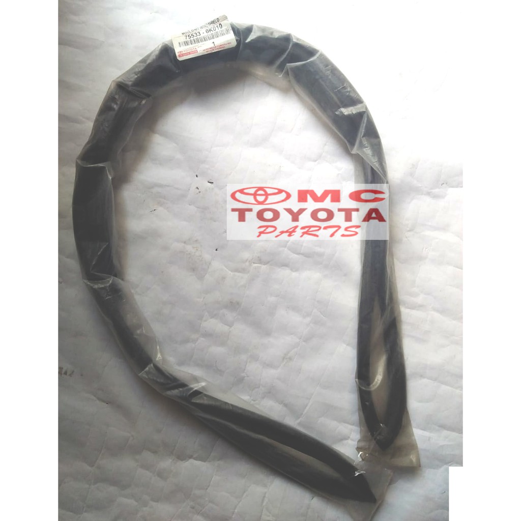 List Karet Pelipit Luar Kaca Besar Depan Kijang Innova 75533-0K010-AN
