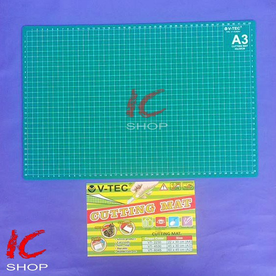 

Cutting Mat ukuran A3 V-Tec / Alas Potong