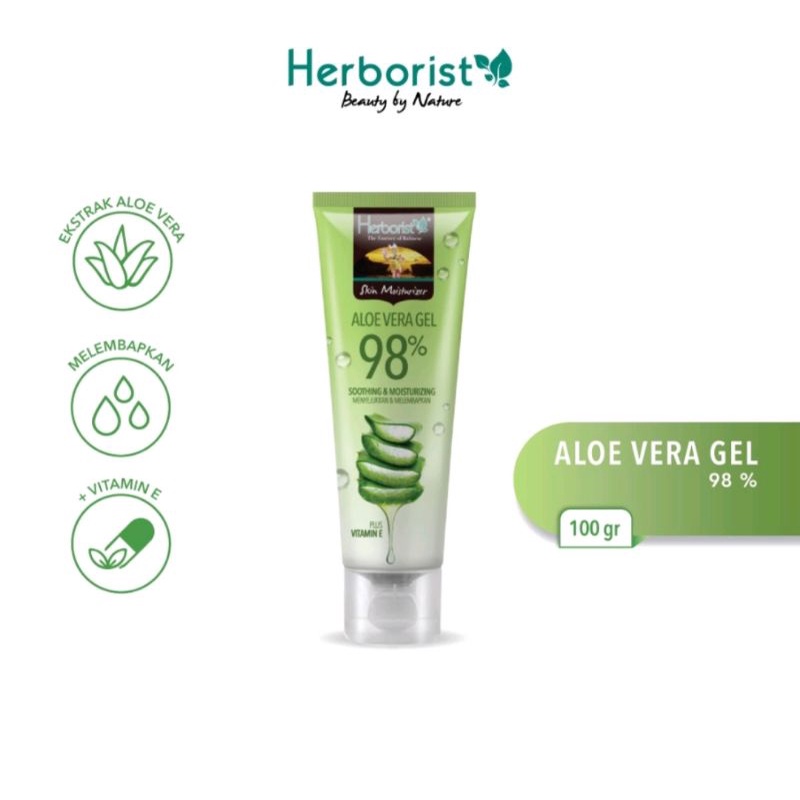 Herborist Aloe Vera Gel Tube 98%