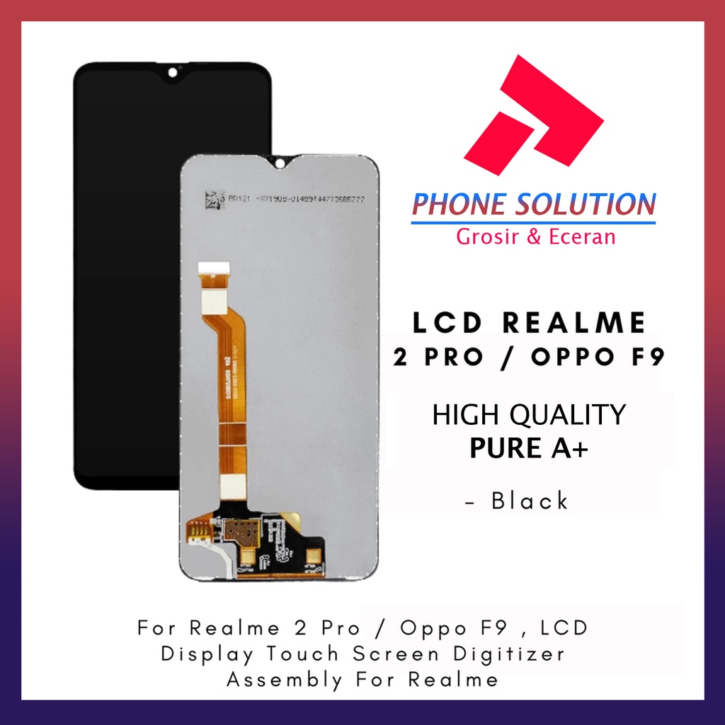 LCD Oppo F9  LCD Realme 2 Pro Universal Fullset Touchscreen - Parts Kompatibel Dengan Produk Oppo // Supplier LCD Oppo F9 - Garansi 1 Bulan