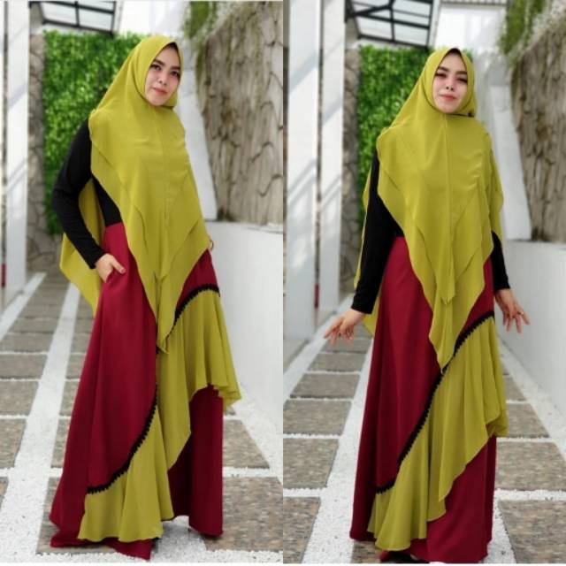 ALICE SYARI / GAMIS SYARI PESTA MEWAH / GAMIS TERBARU / GAMIS PESTA KUALITAS BUTIK TERJANGKAU