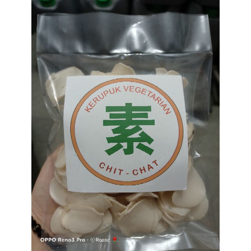 

Kerupuk Mentah Vegetarian 250gr PREMIUM QUALITY