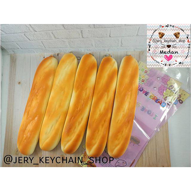 Stick bread/ Baguette Squishy 28 CM ( France bread )