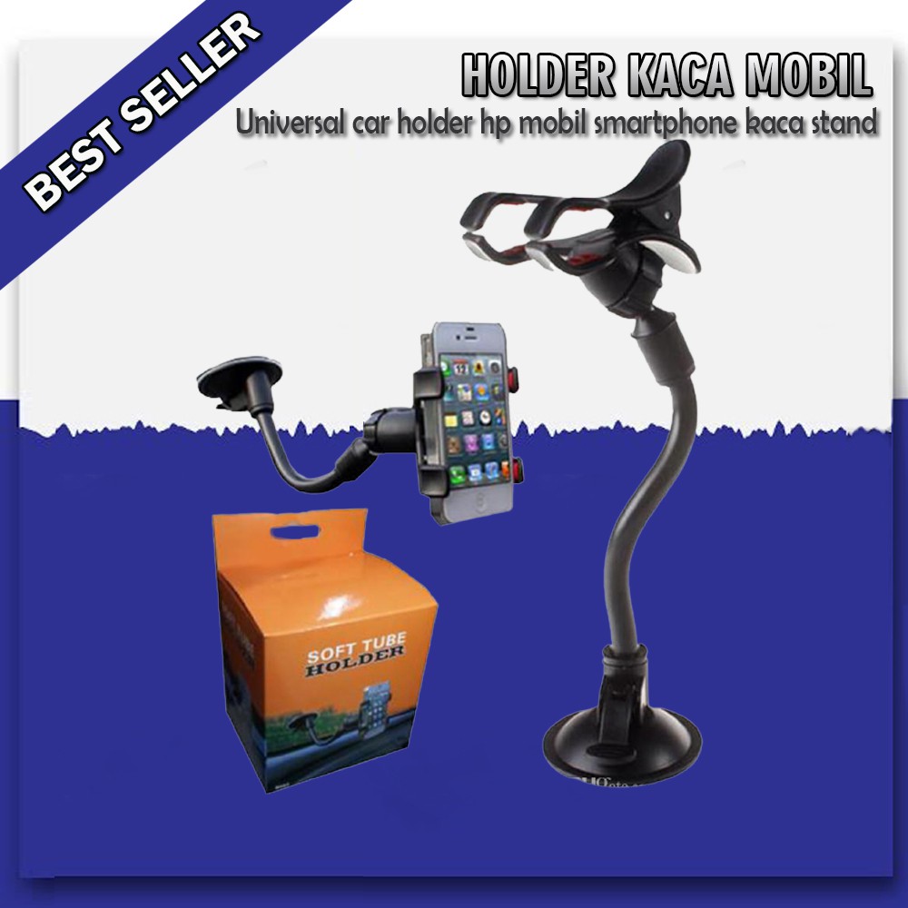 Universal car holder hp mobil smartphone kaca stand Handphone GPS