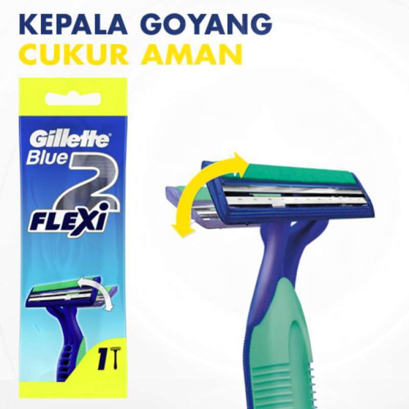 Cukur Gillette Blue II Flexible (1 pcs)