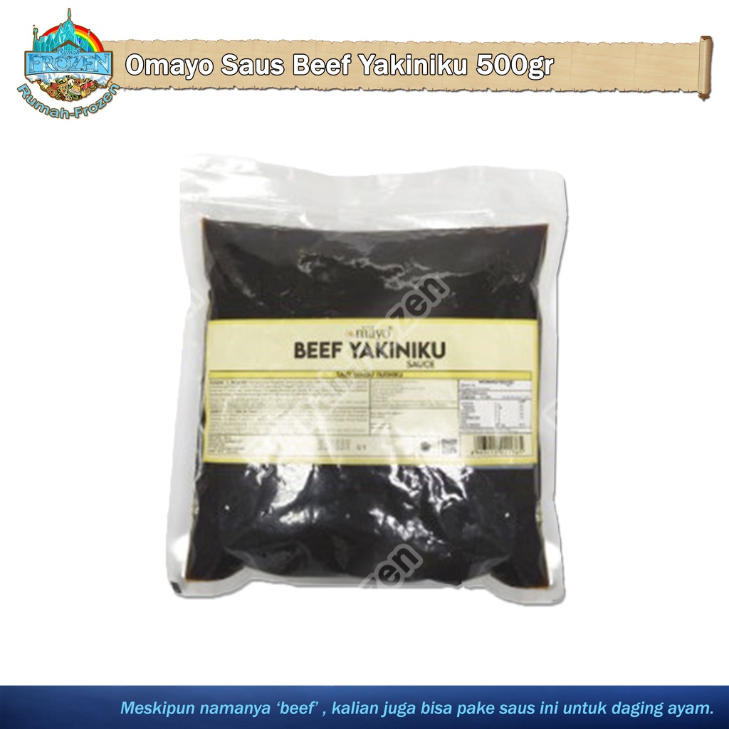

Beef Yakiniku Sauce 500gr Halal - Saus Beef Yakiniku - Sauce Daging