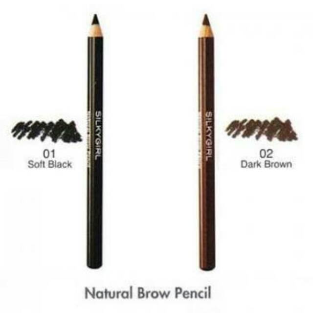 Silkygirl Pensil alis silkygirl Natural brow pencil