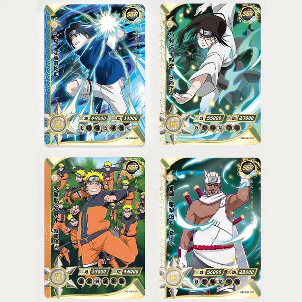 Nickolas1 Naruto Buku Album Mainan Anak Game Card Uzumaki Uchiha Sasuke Untuk Anak Kid's Gift Card Holder