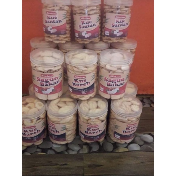 

Kue Bareh dan Kue Santan khas tanah Minang kemasan 600ml