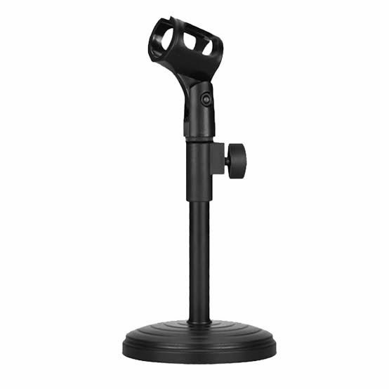 TERLARIS STANDING MIC / STAND MIC MEJA BAHAN BESI KAKI BULAT