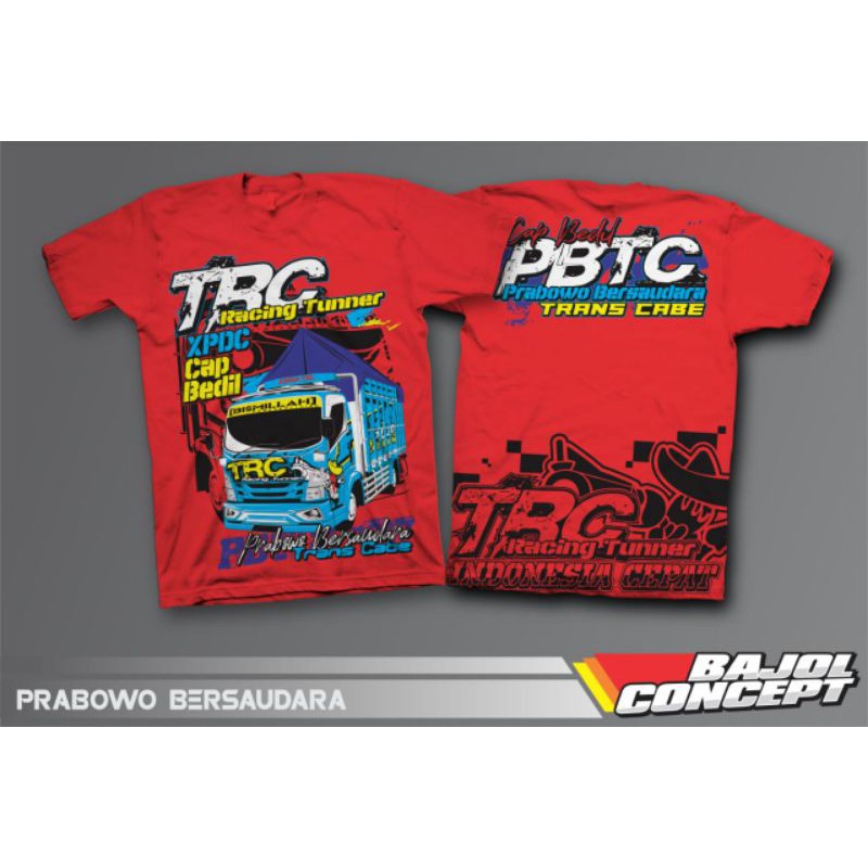 kaos truk PBTC Prabowo Bersaudara