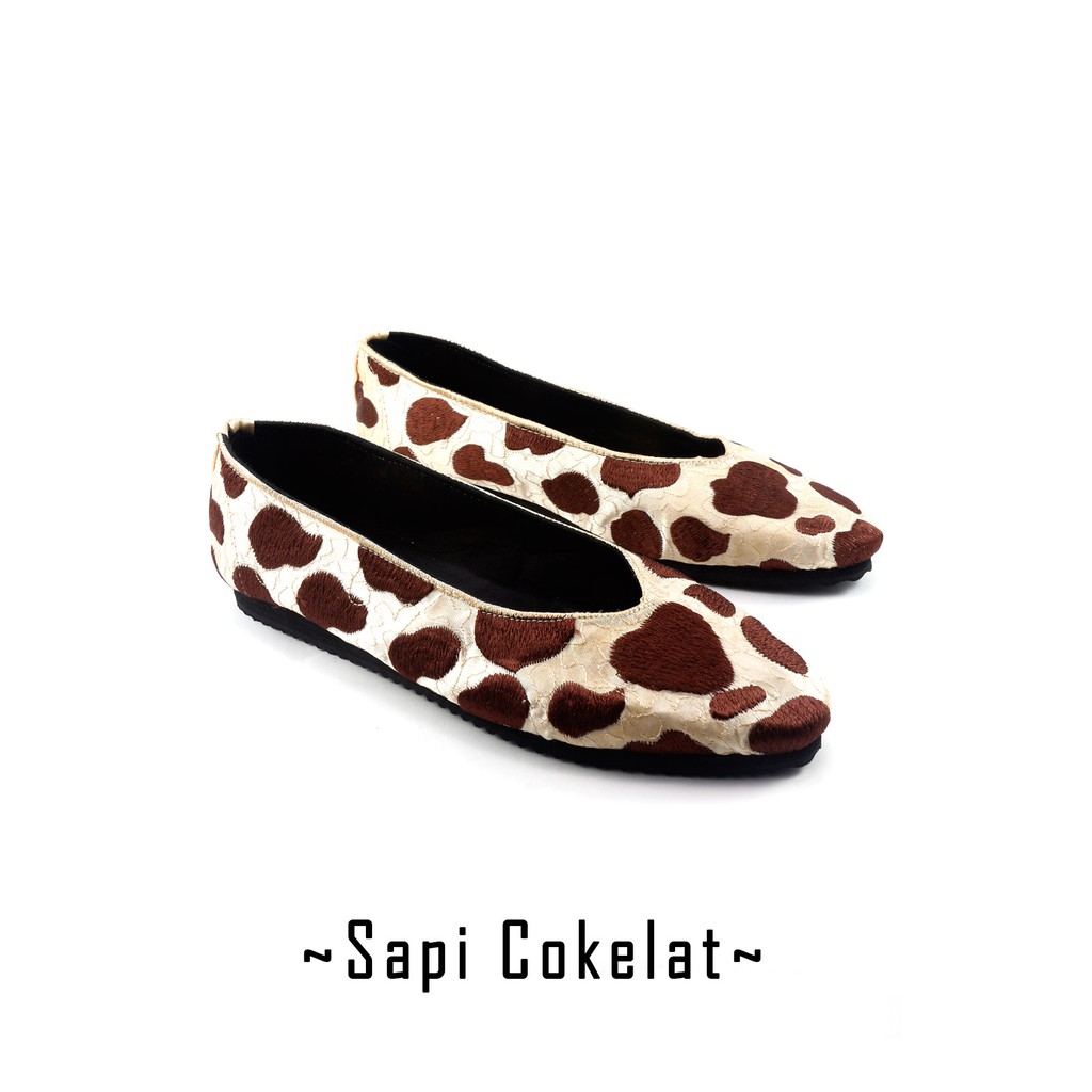 MOTIF SAPI - Sepatu Murah Sepatu Flat Sepatu Wanita Flat Shoes Murah