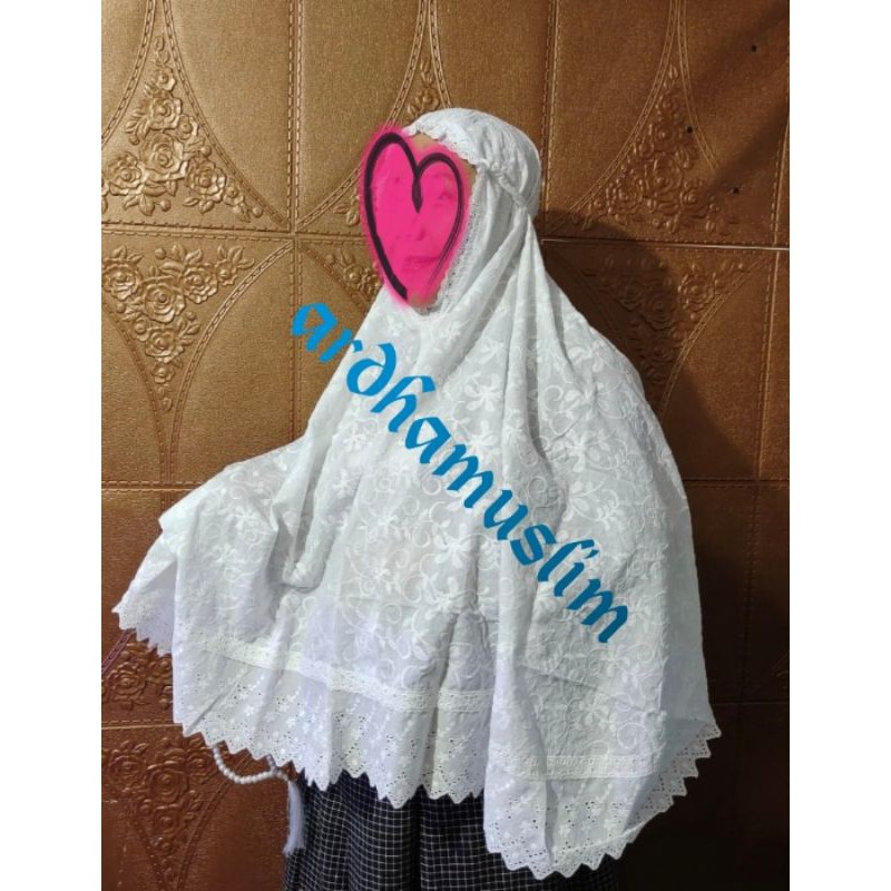 Bergo Instan llJilbab Instant  Haji Dan Umroh Tripel Ardha