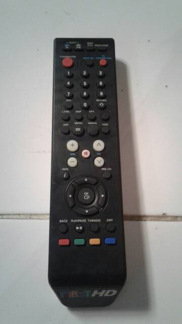 REMOT REMOTE RECEIVER PARABOLA FIRST MEDIA/HD ORIGINAL ASLI