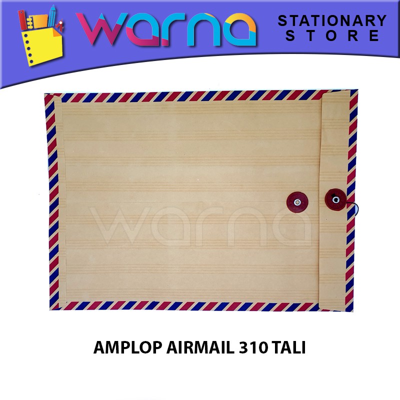 

AMPLOP COKLAT AIRMAIL 310 TALI