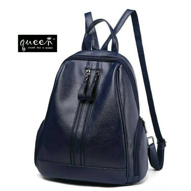 Tas Backpack Wanita Tas Zipper Backpack