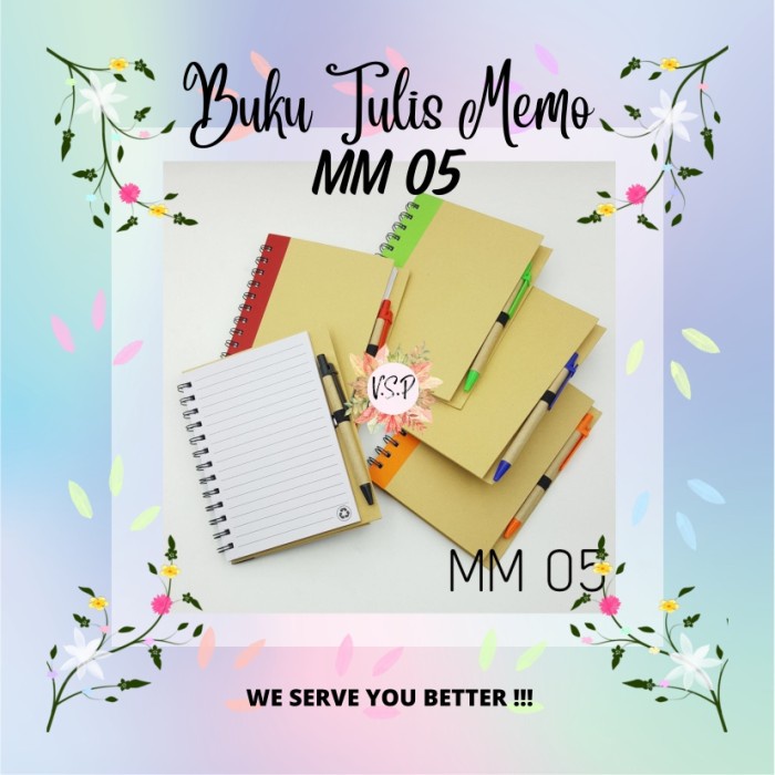 

Agenda & Planner Memo MM 05 / Souvenir Notebook Sticky Notes