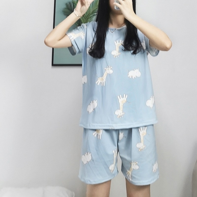 SALE Baju tidur / baju santai / piyama wanita bahan import murah cocok kado BTB018