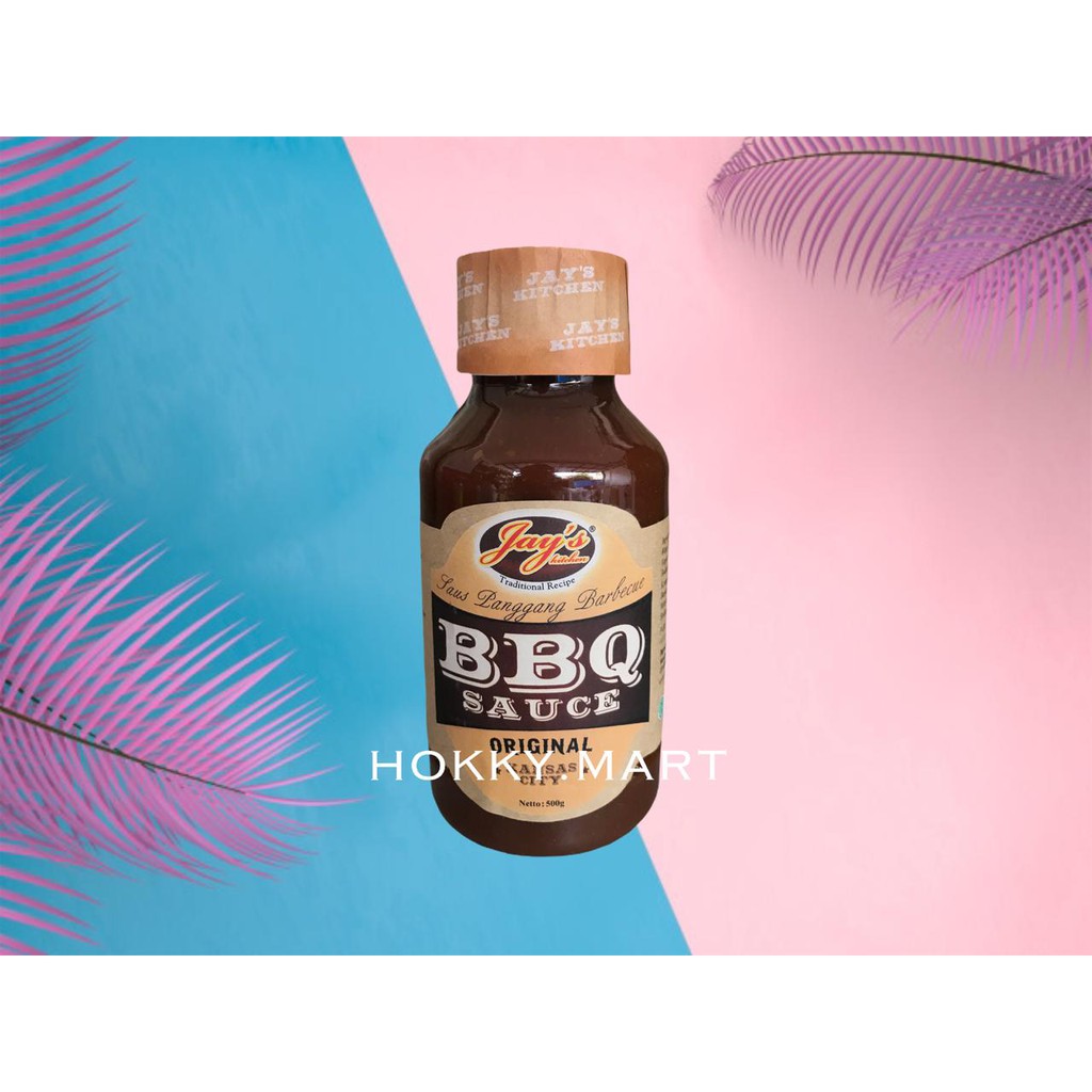 

(HOKKY) Jay's BBQ Sauce 500 gr HALAL / Saus Panggang Barbecue / Original Kansas City / saus bbq