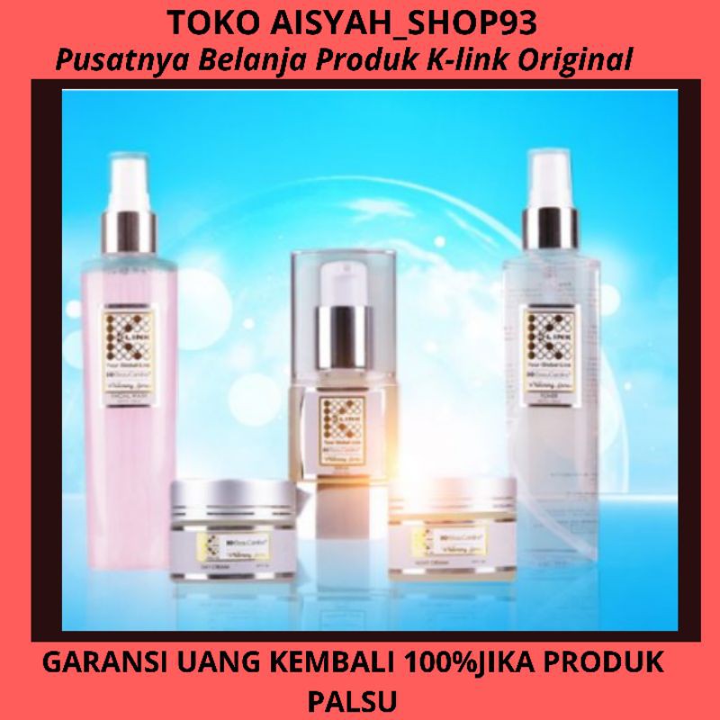 Paket perawatan wajah recommended K-BEAUCARELINE WHITENING SERIES pembersih kulit wajah glowing