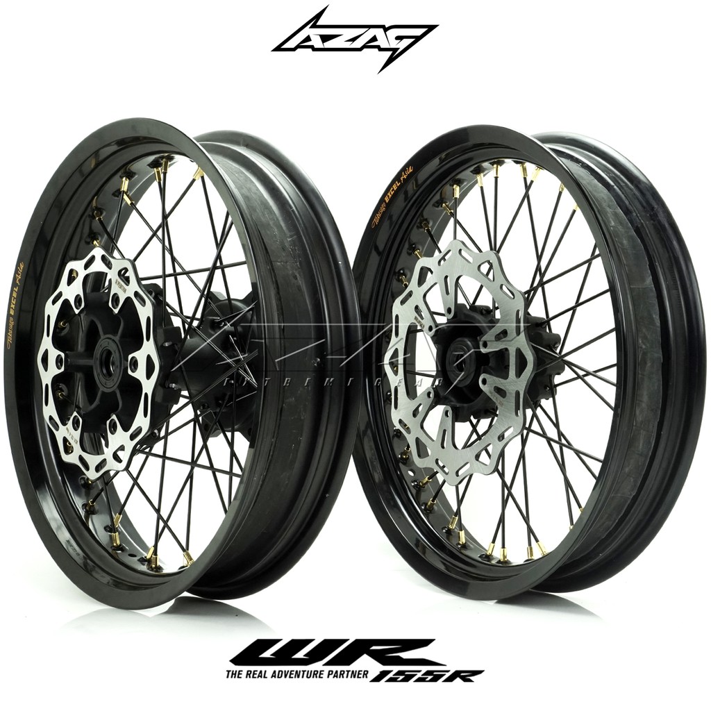velg set motor wr 155 supermoto expedition black