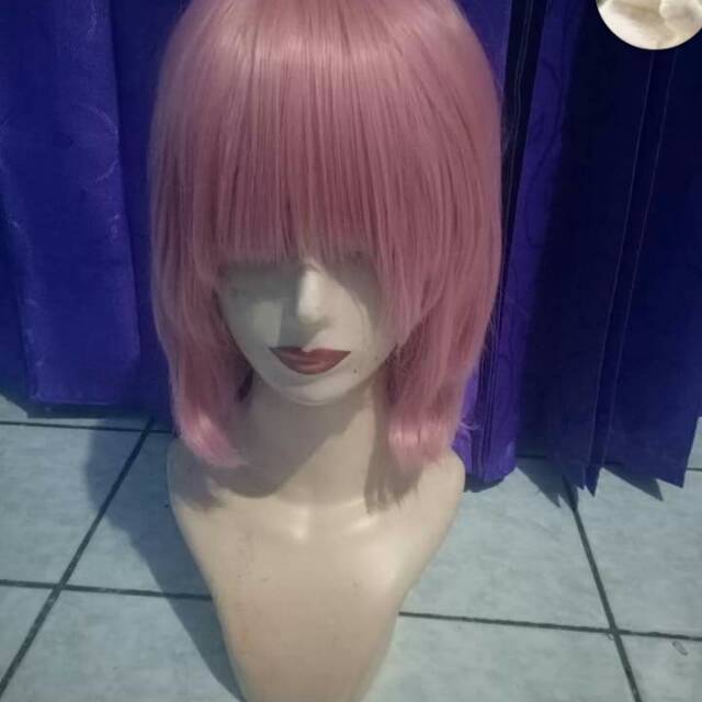 Wig pink base