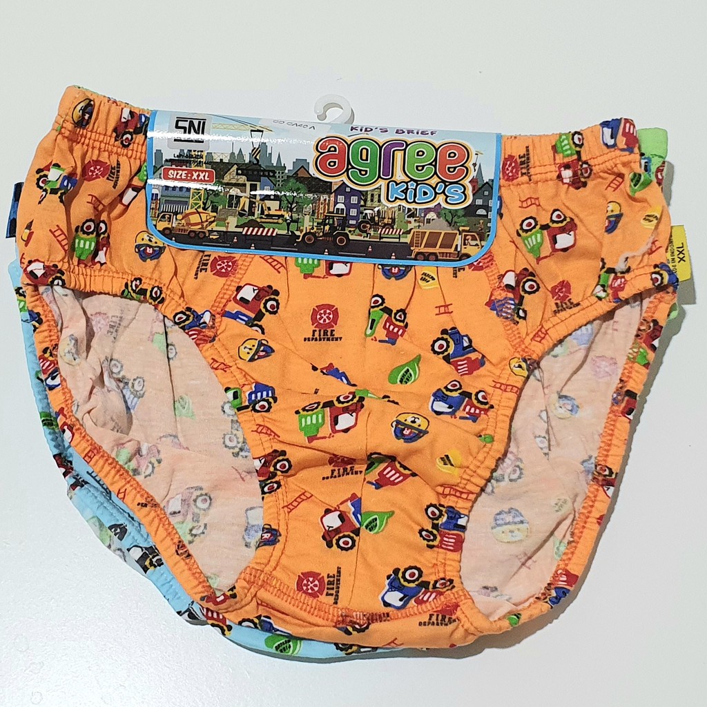 Celana Dalam / Underwear Anak Laki-laki Agree CA40A (Isi 3pcs)