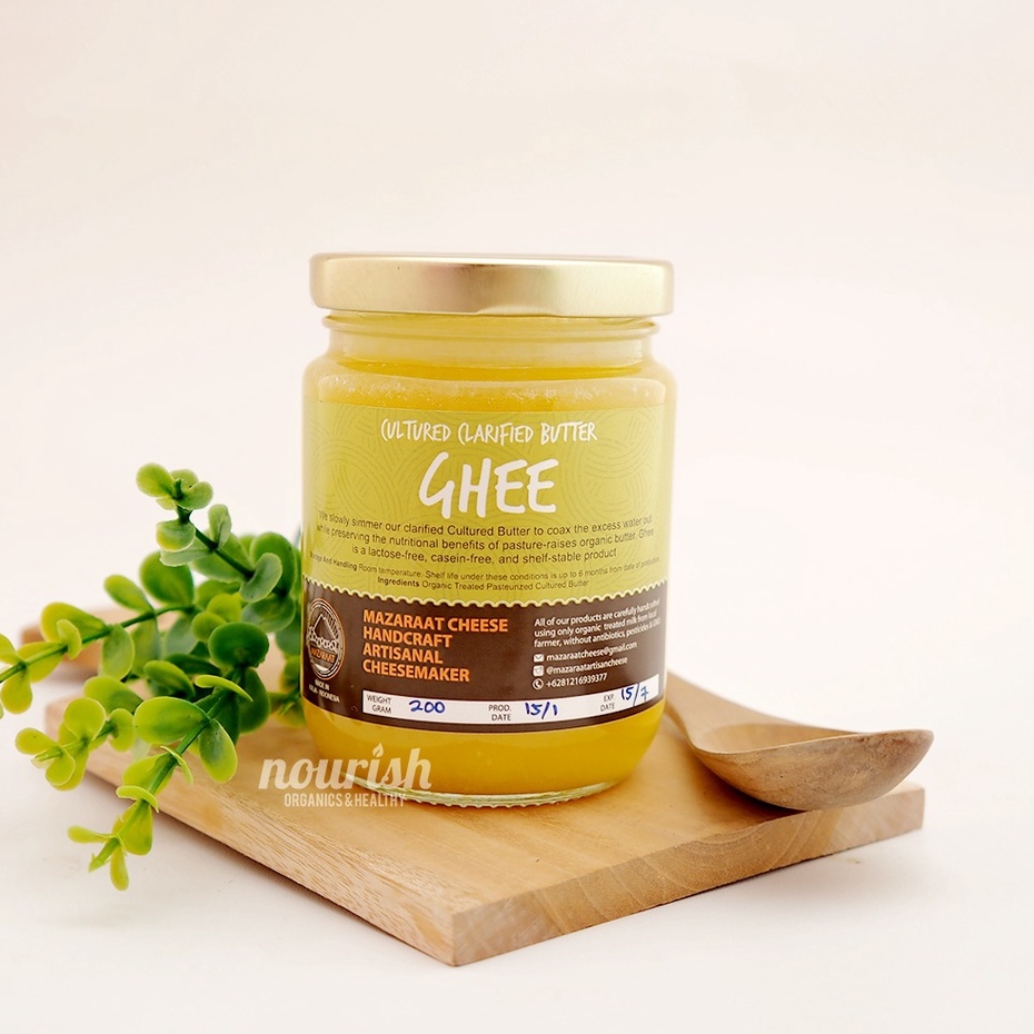 Mazaraat, Organic Ghee 200gr