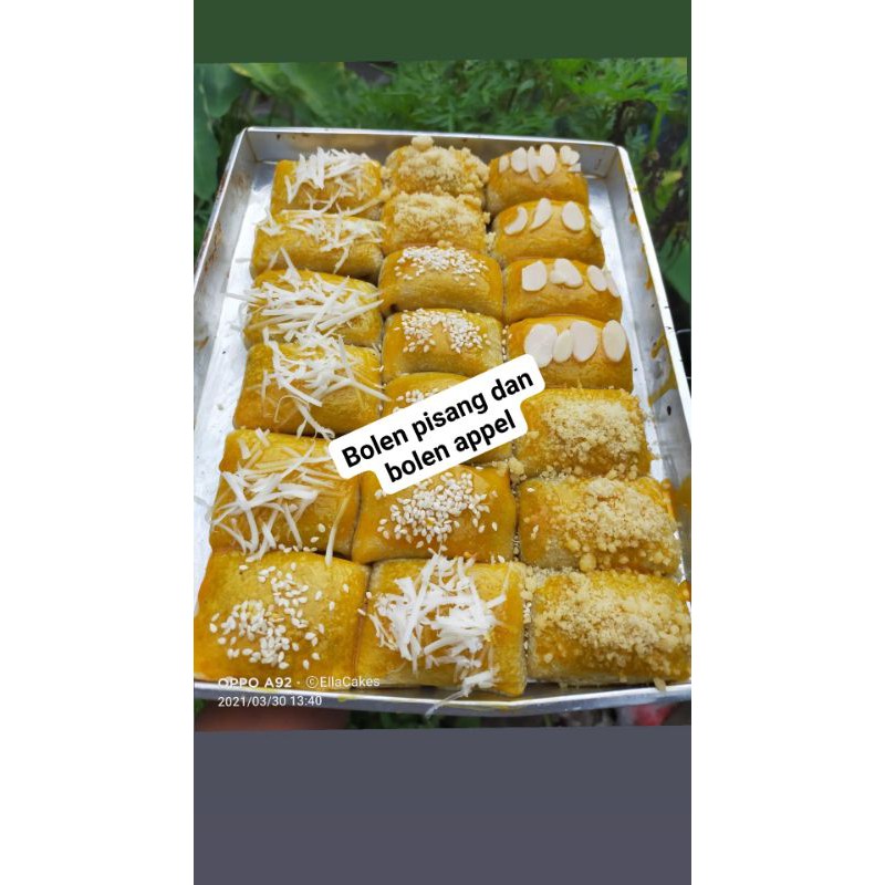 

bolen pisang dan bolen appel