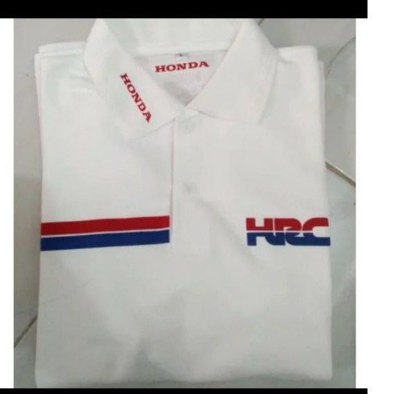 Polo Shirt - Kaos Kerah - Tshirt HRC Honda