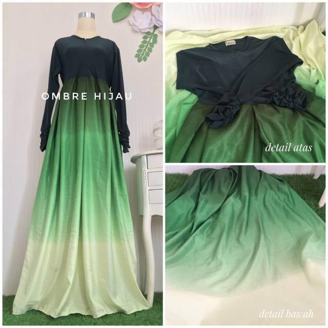 Gamis ombre by anisa syari