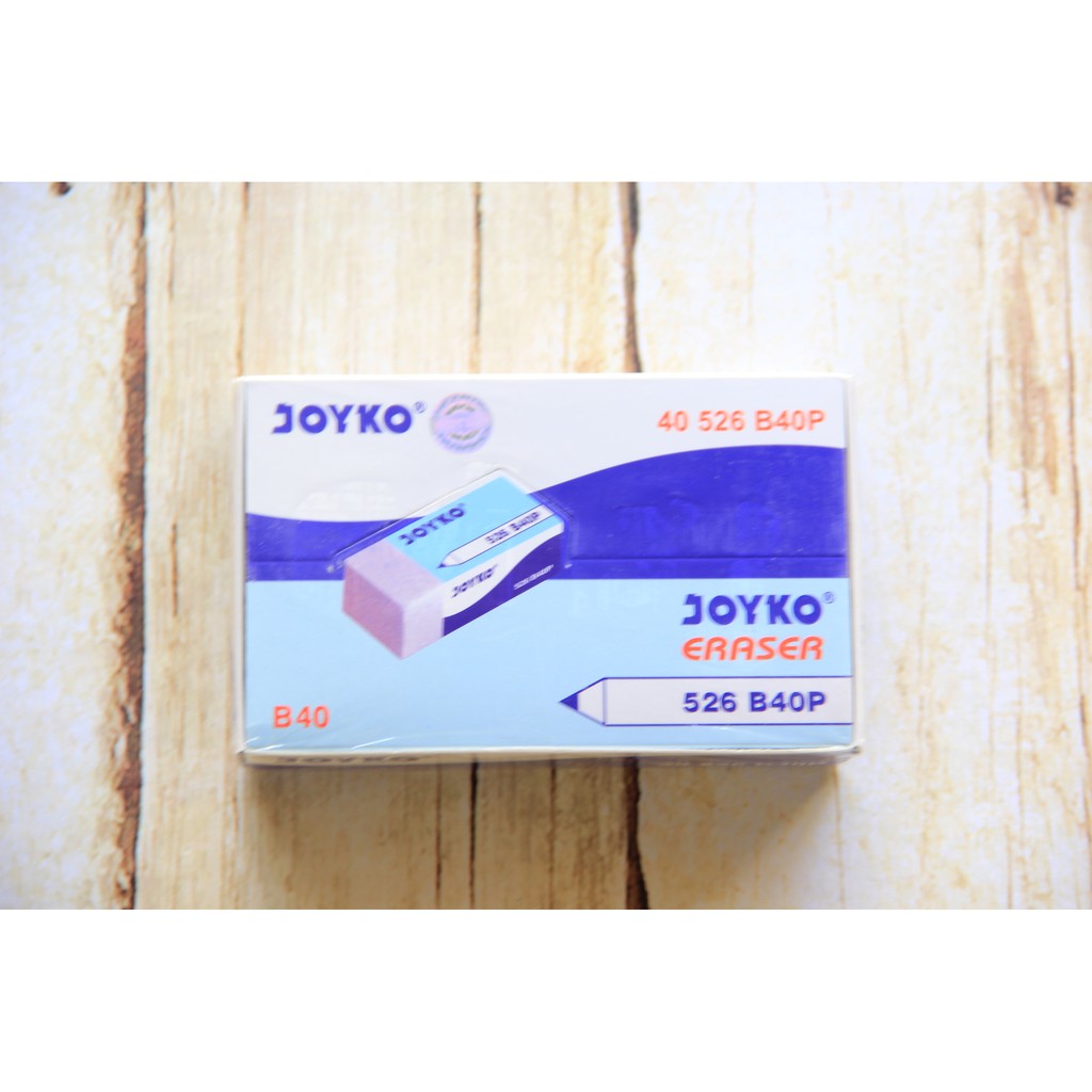 Penghapus Joyko Putih Ukuran Kecil [40 PCS]