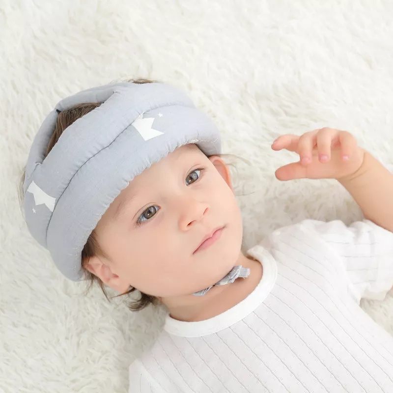 Topi Pelindung Kepala Bayi Anti Jatuh Dan Anti Tabrakan