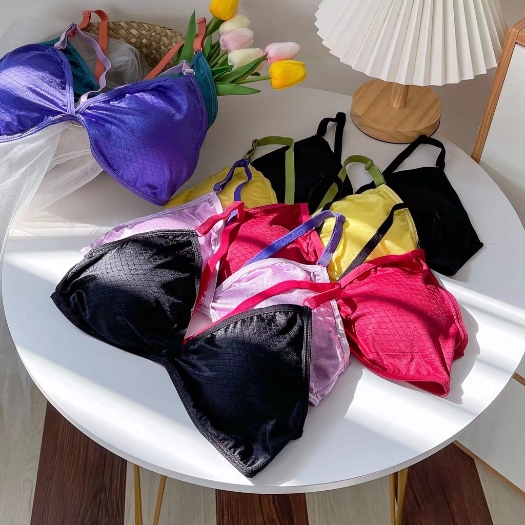 Bra Sexy With Cup Fashion Bikini Korea Import - Bra Sexy Tanpa Kawat Bahan Halus