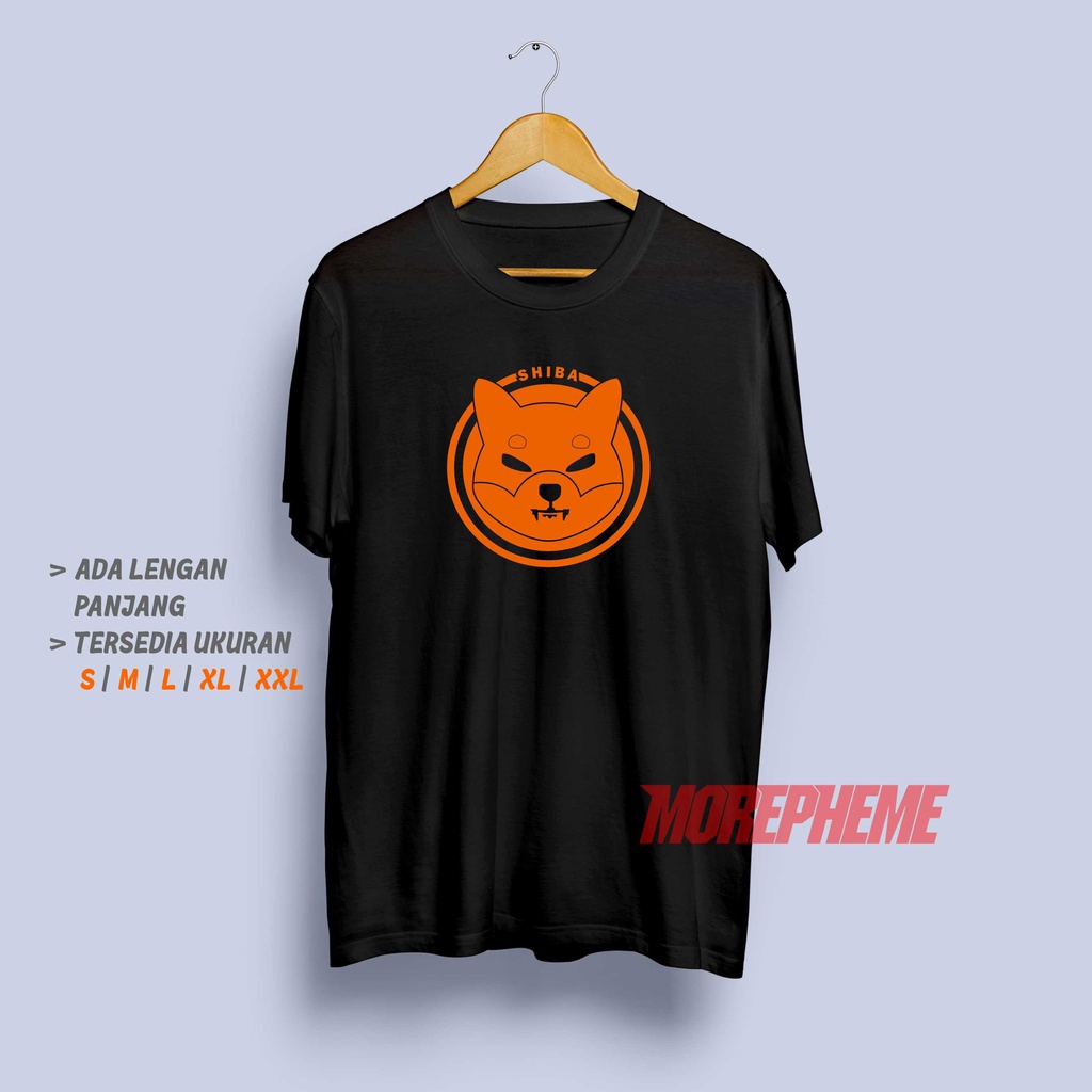 Kaos Shiba Inu Coin Crypto Baju Kripto Shibainu Trading Investasi SHIB Koin / Kaos Morepheme