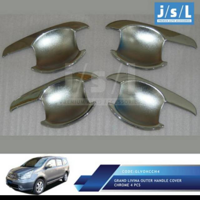 Outer chrome grand Livina 4 pcs