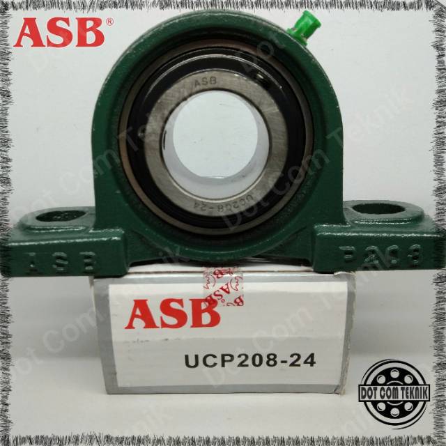 Jual PILLOW BLOCK BEARING UCP 208-24 ASB (AS : 1 1/2" Atau 38,1 M/M ...