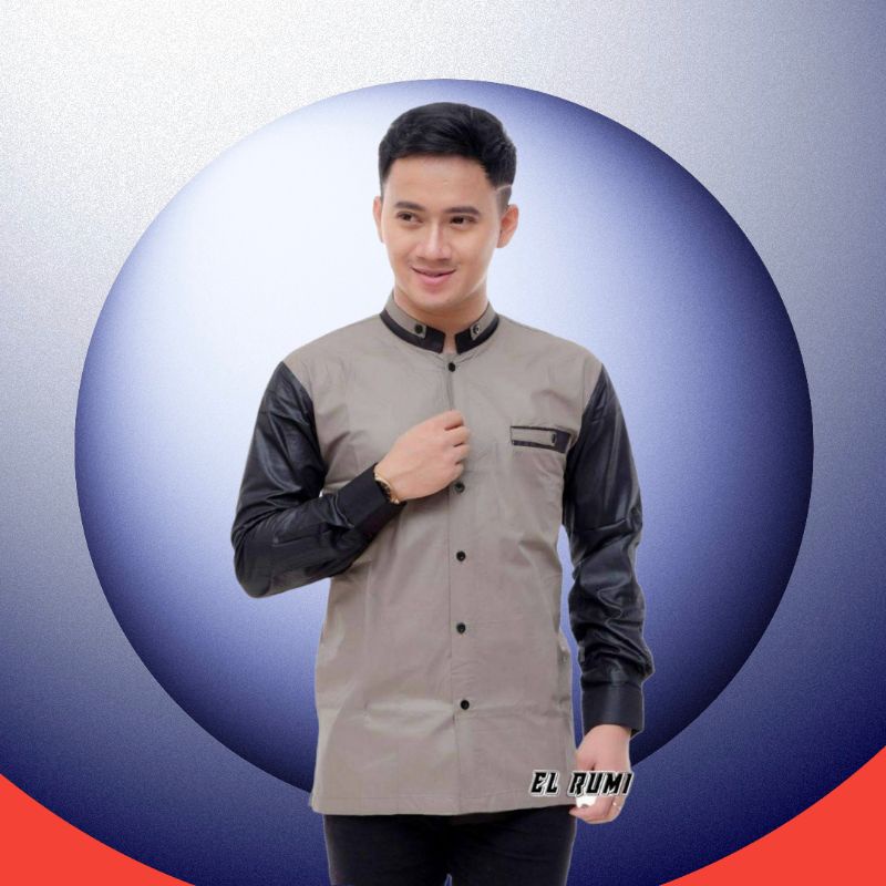 Fashion - kemeja Baju Kemeja Koko Hadroh Lengan Panjang Baju Koko Syubbanul Muslimin Koko Hadroh